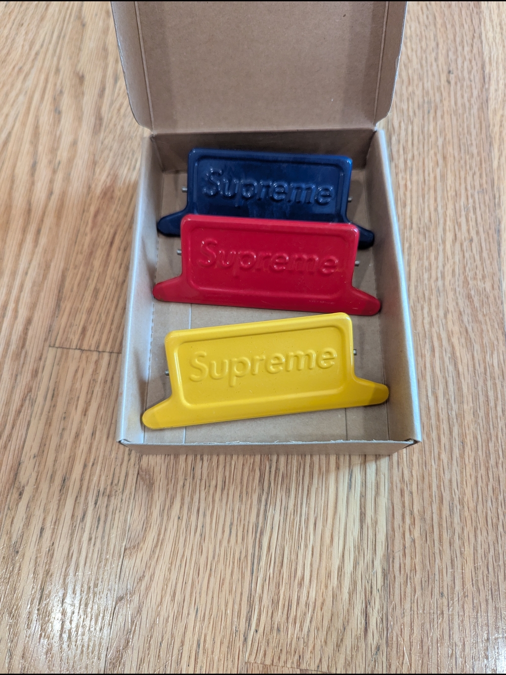 Supreme Dalton Metal Clips Utility Clips Brand New